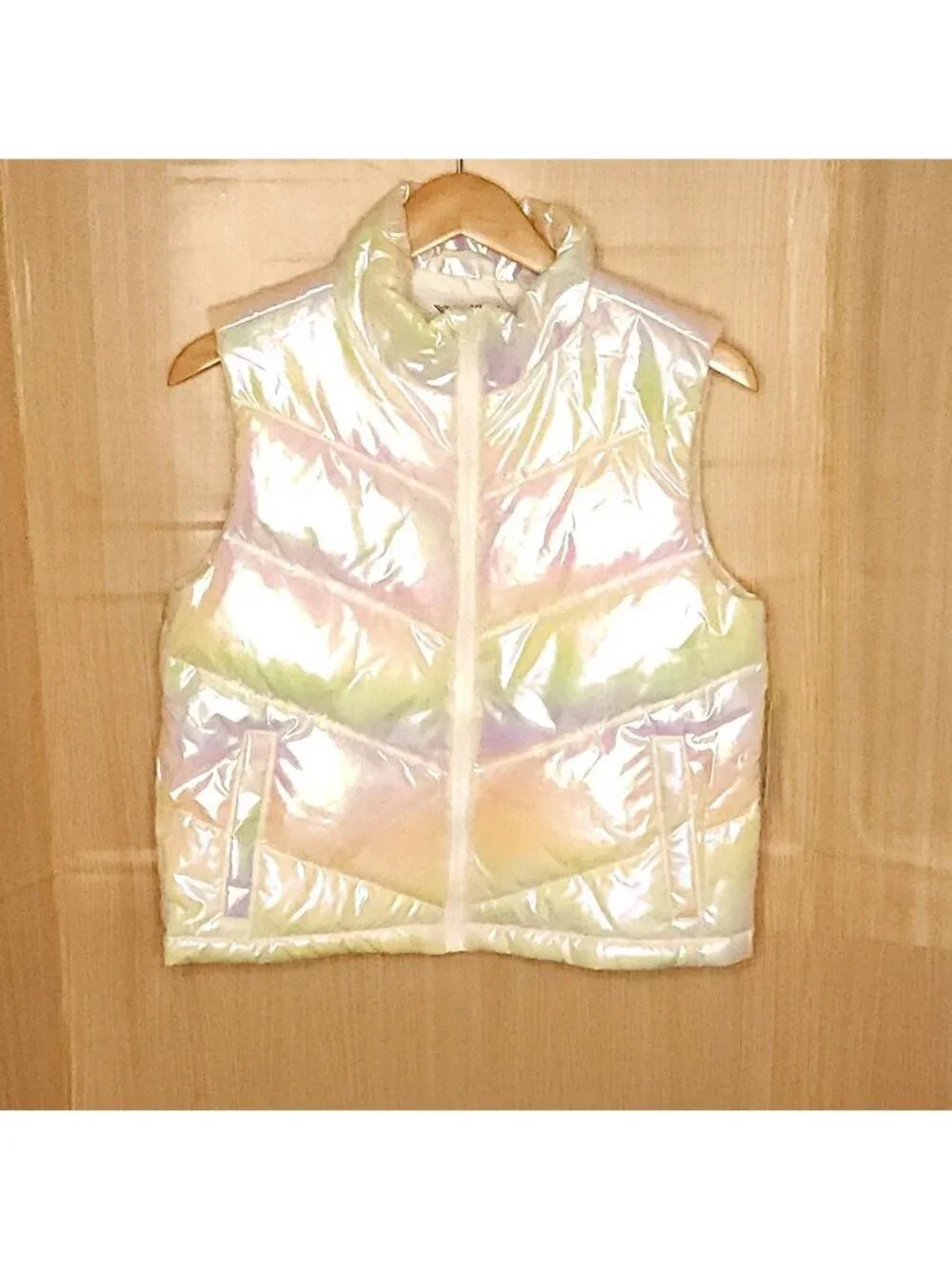 Xersion Girls New Iridescent Puffer Vest 16